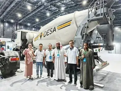 DESA представила специализированную технику на выставке Saudi Industry Expo 2024