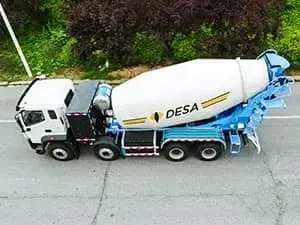 Электрическая автобетономешалка на шасси Foton